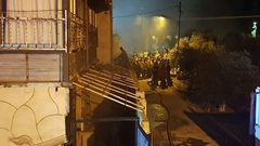 إصابتان بالإختناق جراء اندلاع حريق كبير في نابلس