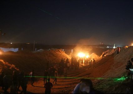 اصابات في فعاليات "الإرباك الليلي" شرق غزة