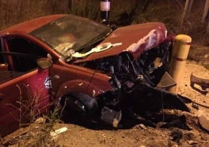 إصابة 3 مواطنين بحادث سير ذاتي جنوب جنين
