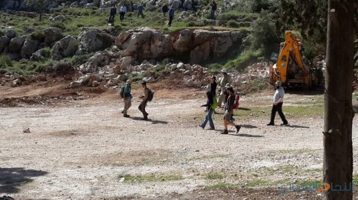 مستوطنون يقتحمون منطقة برك سليمان جنوب بيت لحم