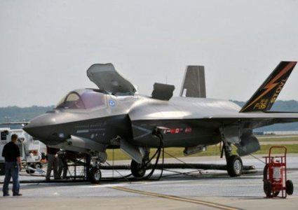 تحطم أول مقاتلة "شبح" أمريكية من طراز "إف-35 بي"