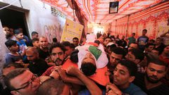 غـزة تشيع شهداء "جمعة انتفاضة الأقصى"