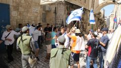 مسيرة استفزازية للمستوطنين في القدس القديمة