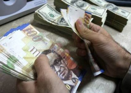 أسعار صرف العملات مقابل الشيقل