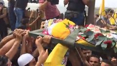 الجماهير تشيع الشهيد الريماوي