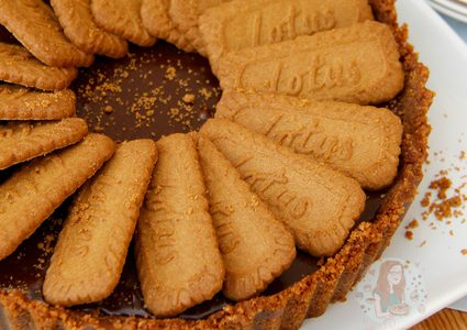 طريقة عمل تارت اللوتس بدون فرن