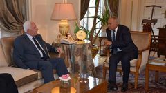 الأحمد وأبو الغيط يناقشان ملف المصالحة