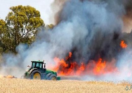 إندلاع حريقين في "مستوطنات غلاف غزة"