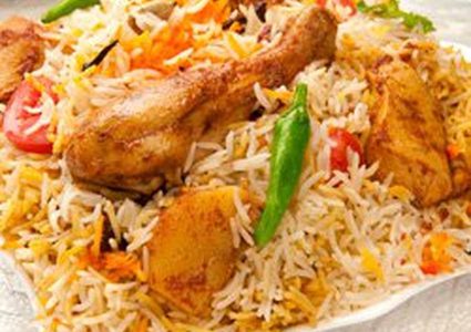 طريقة البرياني بالدجاج الهندي