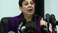 عشراوي:انسحاب أمريكا يحولها لدولة خارجة عن القانون