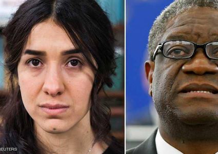 عراقية إيزيدية وطبيب كونغولي يفوزان بنوبل للسلام