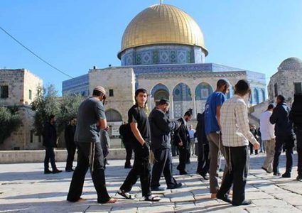 القبض على مستوطن متخفٍ على أسطح المصلى المرواني