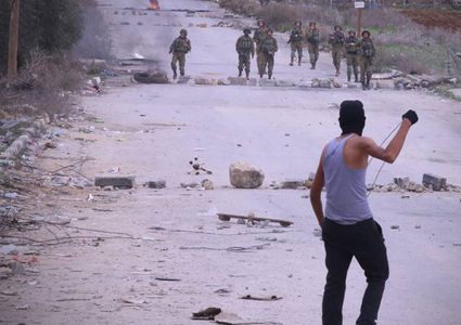 إصابات في مواجهات مع الاحتلال في اللبن الشرقية