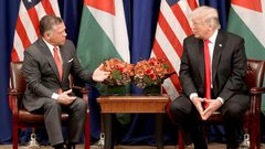 ملك الأردن: رفضنا مقترحات أميركية تمس اللاجئين