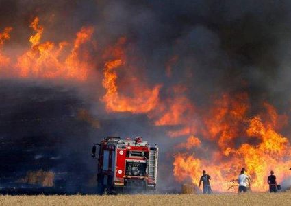 ارتفاع وتيرة اطلاق البالونات الحارقة من غزة