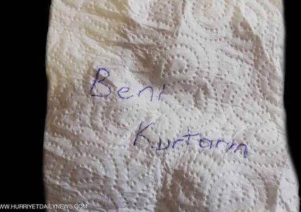 "منديل" ينقذ تركية من الاختطاف