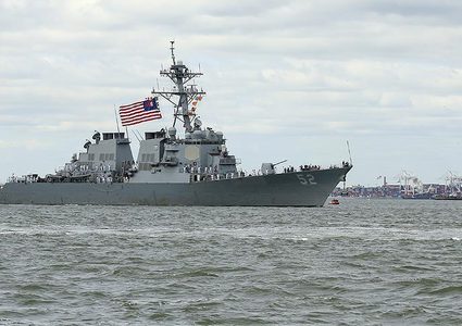 مدمرة أمريكية لأول مرة منذ 19 عاما في "إسرائيل"