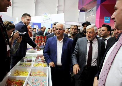 افتتاح معرض فلسطين الغذائي في الخليل