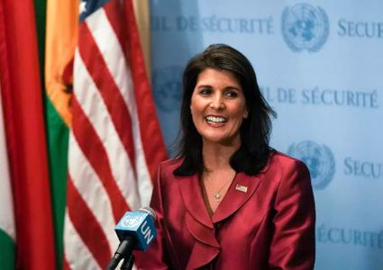 استقالة المندوبة الأمريكية نيكي هايلي