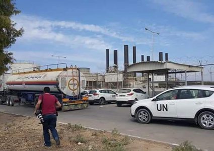 الوقود القطري يصل إلى قطاع غزة