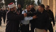 الاحتلال يُبعد 3حراس عن المسجد الأقصى لمدة 15يومًا