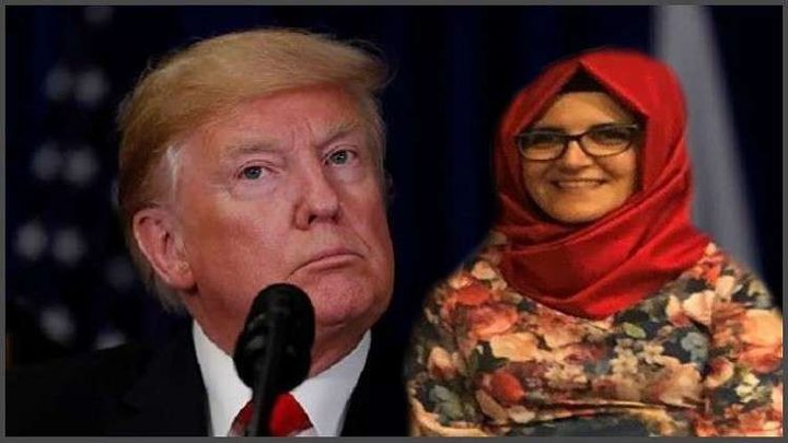 ترامب يدعو خطيبة جمال خاشقجي الى البيت الأبيض