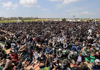 198 شهيدا و22267 جريحا في مسيرة العودة