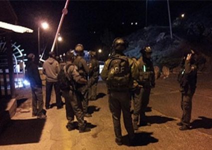 قوات الاحتلال تقتحم قرية شوشحلة جنوب بيت لحم