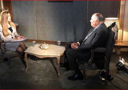 شكري يُؤكد على ضرورة تسيلم غزة للسلطة الفلسطينية