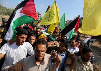 تشييع جثامين الشهداء في قطاع غزة