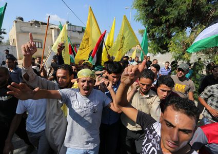 تشييع جثامين الشهداء في قطاع غزة