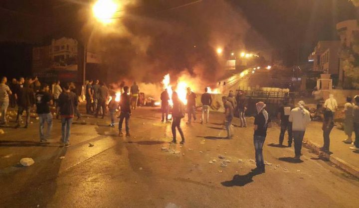 مواجهات عنيفة مع الاحتلال في الرام شمال القدس