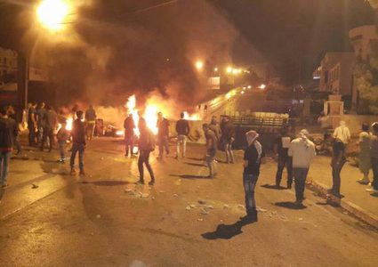 مواجهات عنيفة مع الاحتلال في الرام شمال القدس