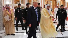 ترامب يهدد والمملكة ترد بتهديد