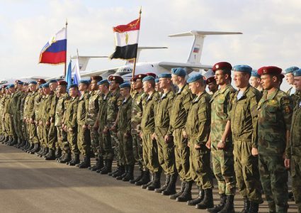 تدريبات عسكرية مصرية روسية لمكافحة الإرهاب