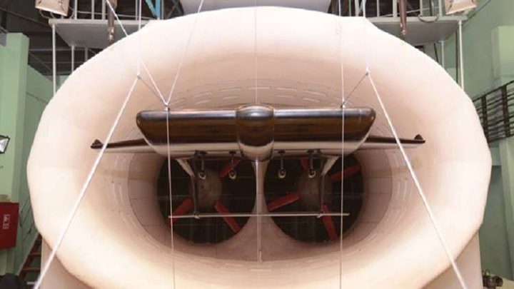 بدء اختبار نموذج مصغر من طائرة النقل الروسية