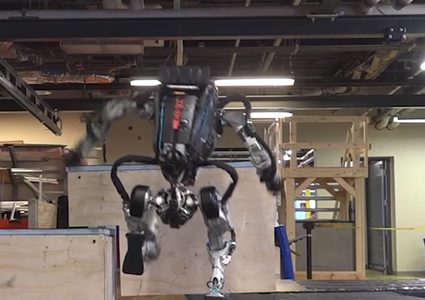 الروبوتات تدخل عالم الباركور!