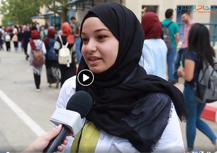 نهفات الطلاب في قطف الزيتون