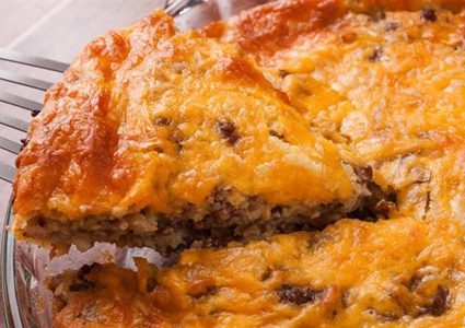 الفطير باللحم الحار