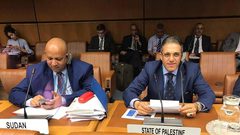 فلسطين تشارك في مؤتمر الأطراف لمكافحة الجريمة