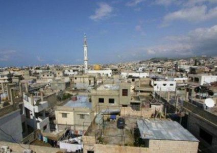 حذر شديد في مخيم المية والمية