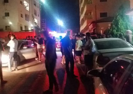 حريق في محيط سكنات الجامعة العربية الامريكية بجنين