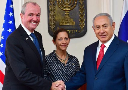 نتنياهو يلتقي حاكم ولاية نيوجرسي الأمريكية