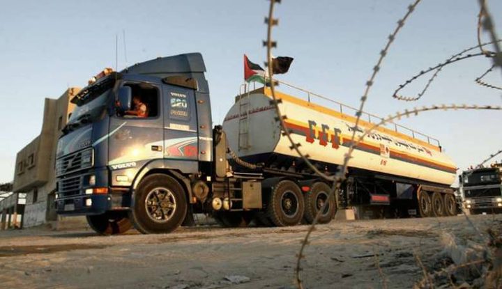 الاحتلال يقرر استئناف إدخال السولار القطري لغزة