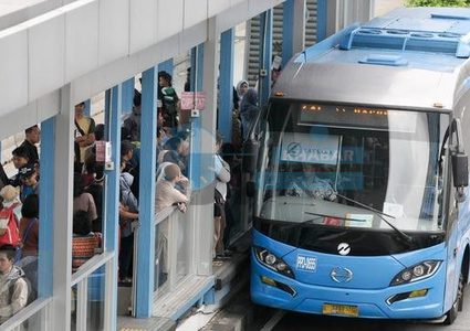 إندونيسيا..العبوات البلاستيكية ثمن تذاكر الحافلات