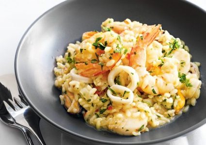 ريزوتو بالروبيان