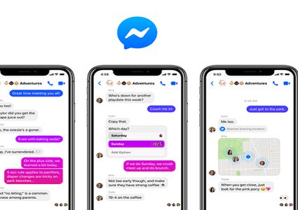 فيسبوك تطرح قريبا تصميما جديدا لتطبيق مسنجر