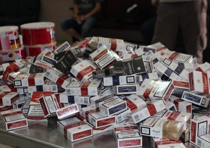 ضبط دخان مهرب في جنين