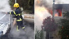 الشرطة تقبض على مشتبه به بحرق مركبة