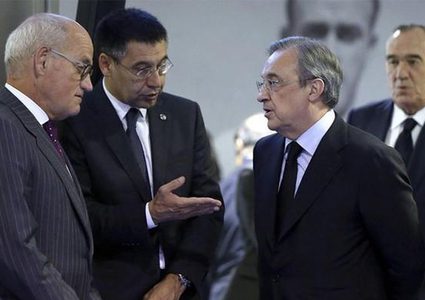 بيريز يُخبر غريمه الكتالوني بمدرب الريال الجديد